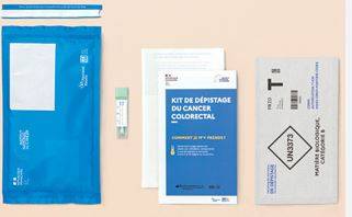 Contenu du kit colorectal